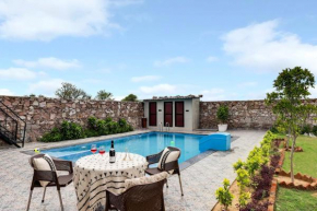 StayVista's La Villa Farm - Tranquil Retreat with Outdoor Pool, Games & Terrace